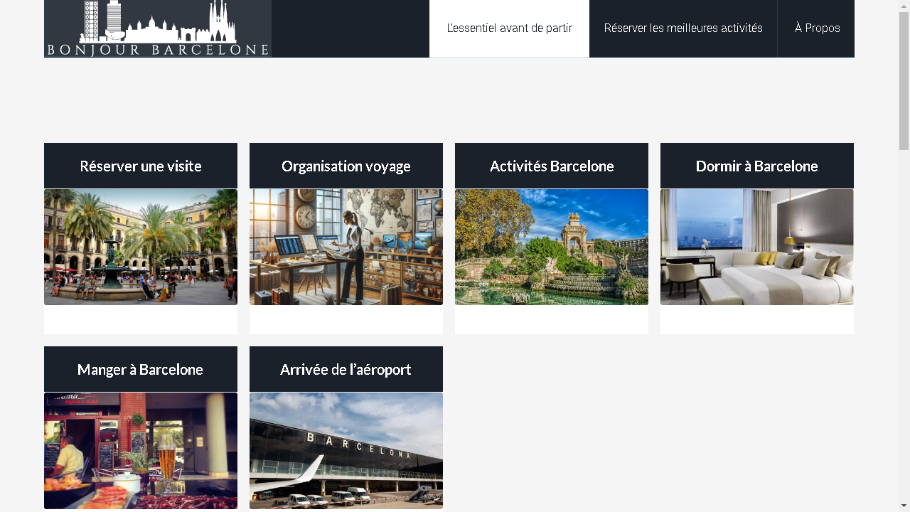 Capture d'écran de http://bonjourbarcelone.fr/